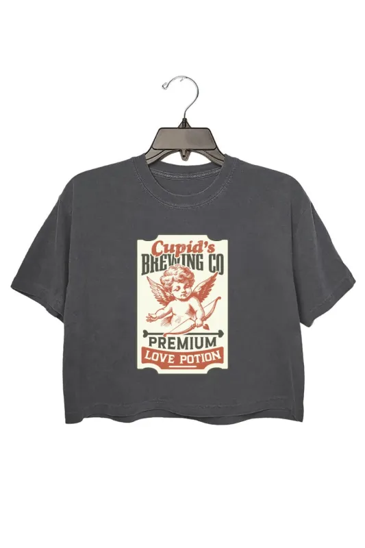 Cupids Love Potion Crop Top For Women sold by Fancy Tees