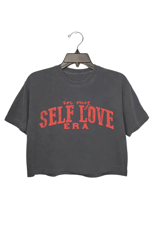 In My Self Love Era Crop Top For Women sold by Fancy Tees