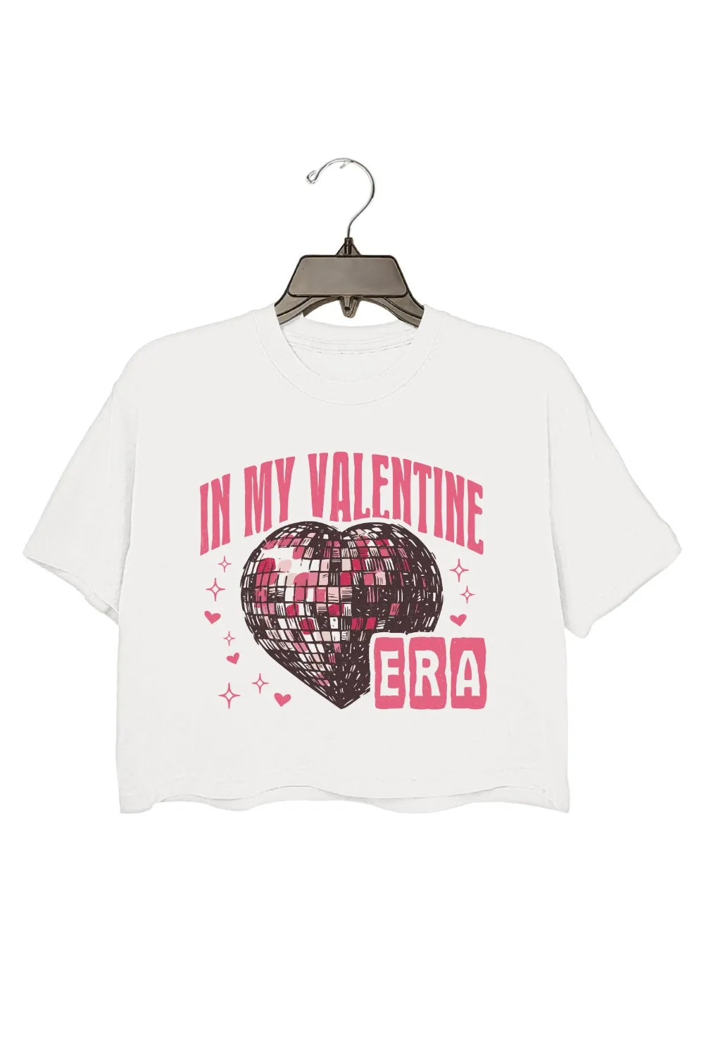 In My Valentine Era Crop Top For Women sold by Fancy Tees