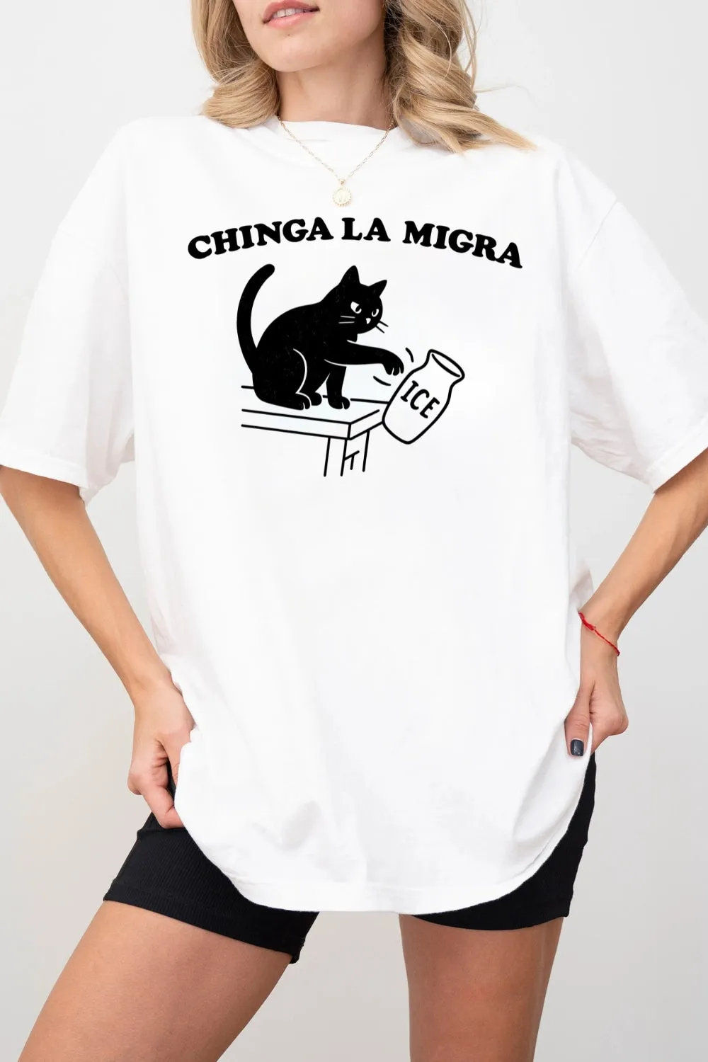 Funny Cat Support Equality Tee For Women sold by Fancy Tees product image thumbnail 4