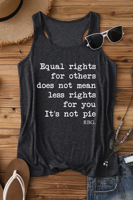Equal Rights For Others Does Not Mean Less Rights For You Tank Top For Women made by Fancy Tees