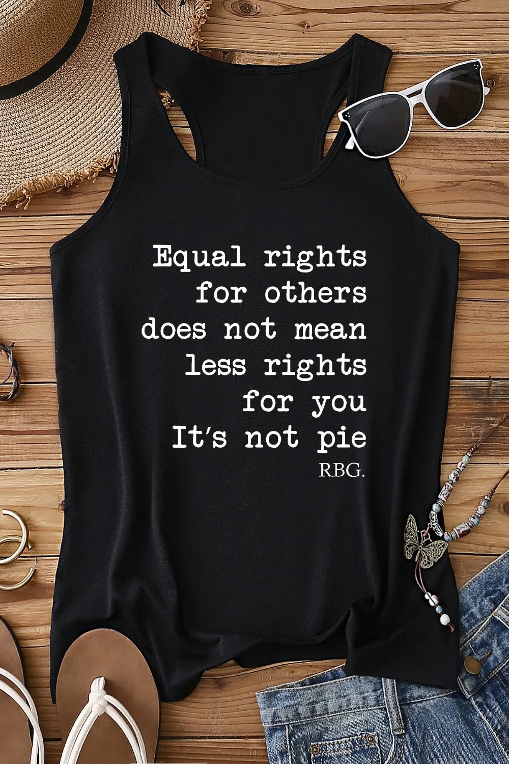 Equal Rights For Others Does Not Mean Less Rights For You Tank Top For Women sold by Fancy Tees product image thumbnail 3