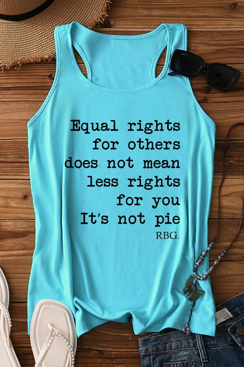 Equal Rights For Others Does Not Mean Less Rights For You Tank Top For Women sold by Fancy Tees product image thumbnail 4