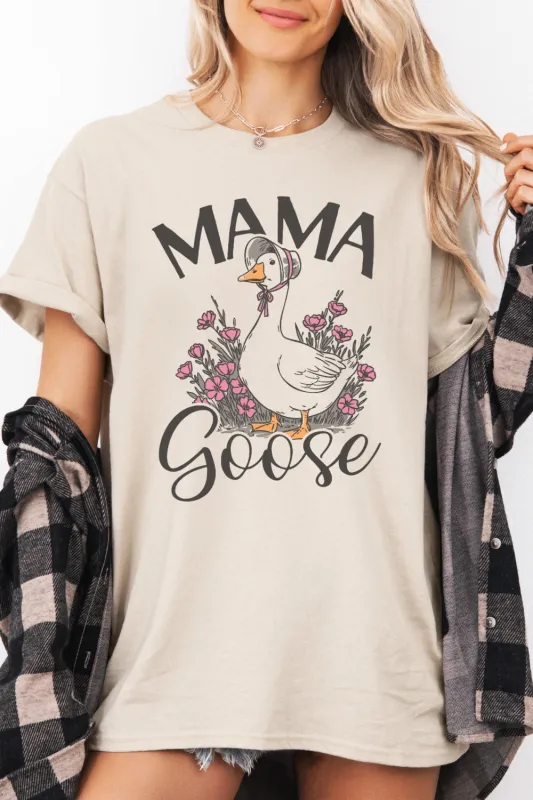 Mama Goose Cute Tee For Women sold by Fancy Tees