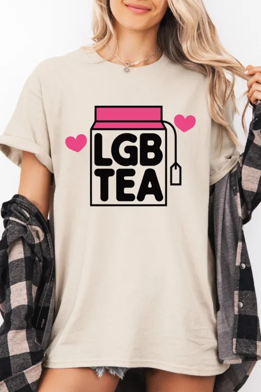 LGB Tea Funny Tee For Women made by Fancy Tees