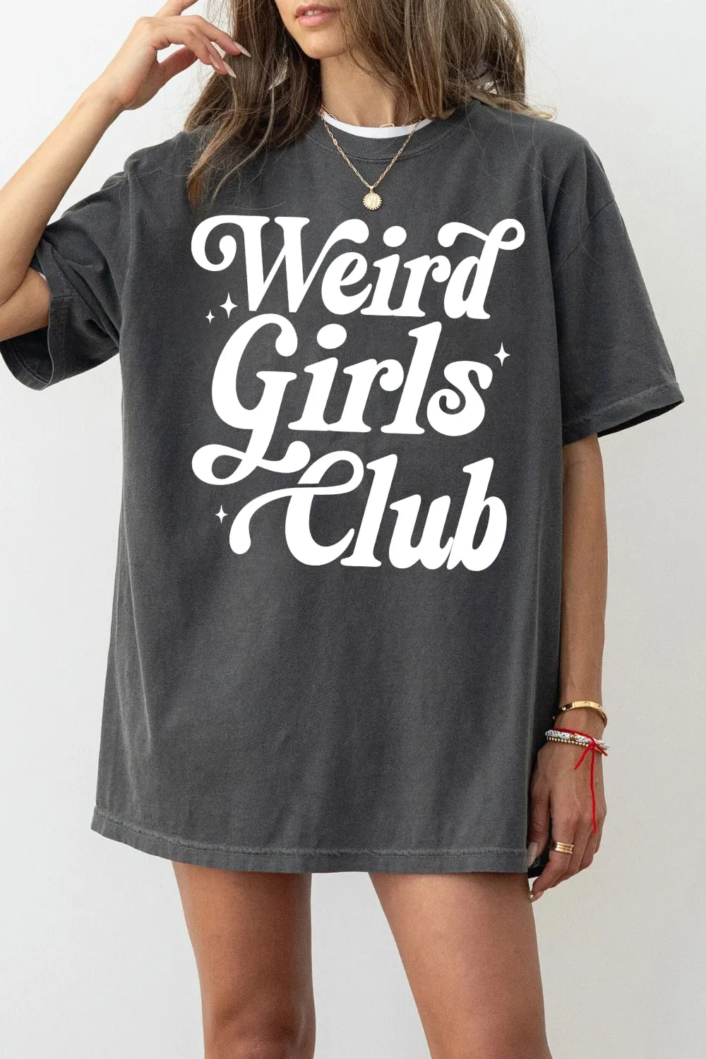 Weird Girls Club Feminist Quote Tee For Women sold by Fancy Tees