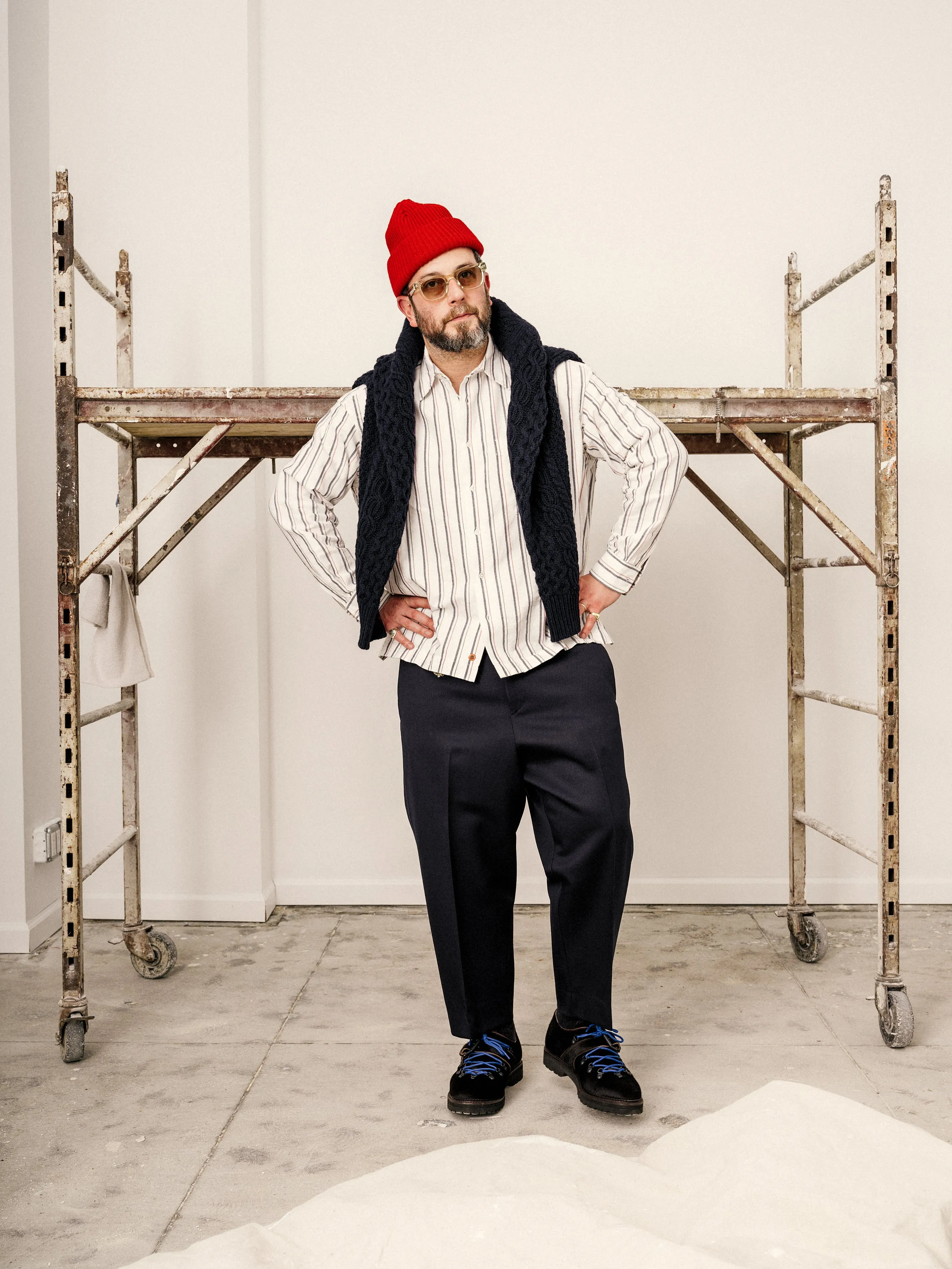 N°232 OMTC x Josh Peskowitz Boxy Dress Shirt sold by Original Madras Trading Co product image thumbnail 2