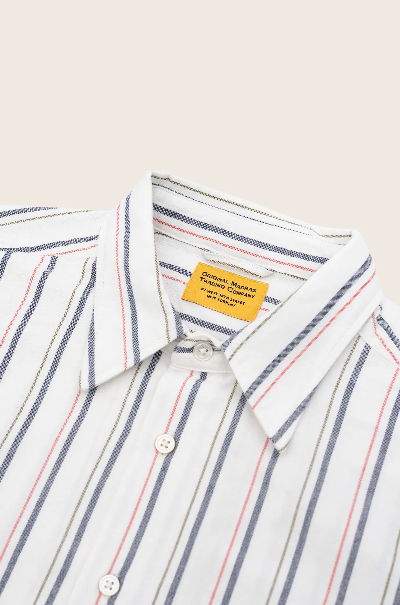 N°232 OMTC x Josh Peskowitz Boxy Dress Shirt sold by Original Madras Trading Co product image thumbnail 3