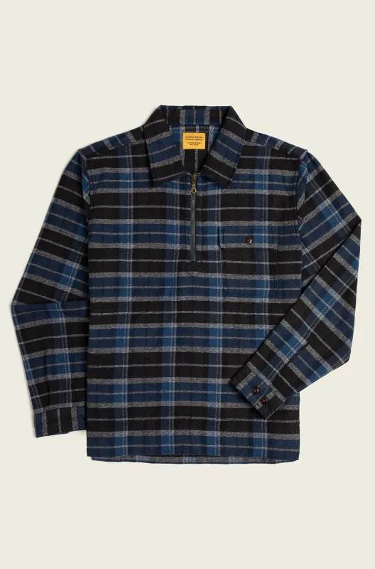 N°180 Collared Half Zip Long Sleeve made by Original Madras Trading Co