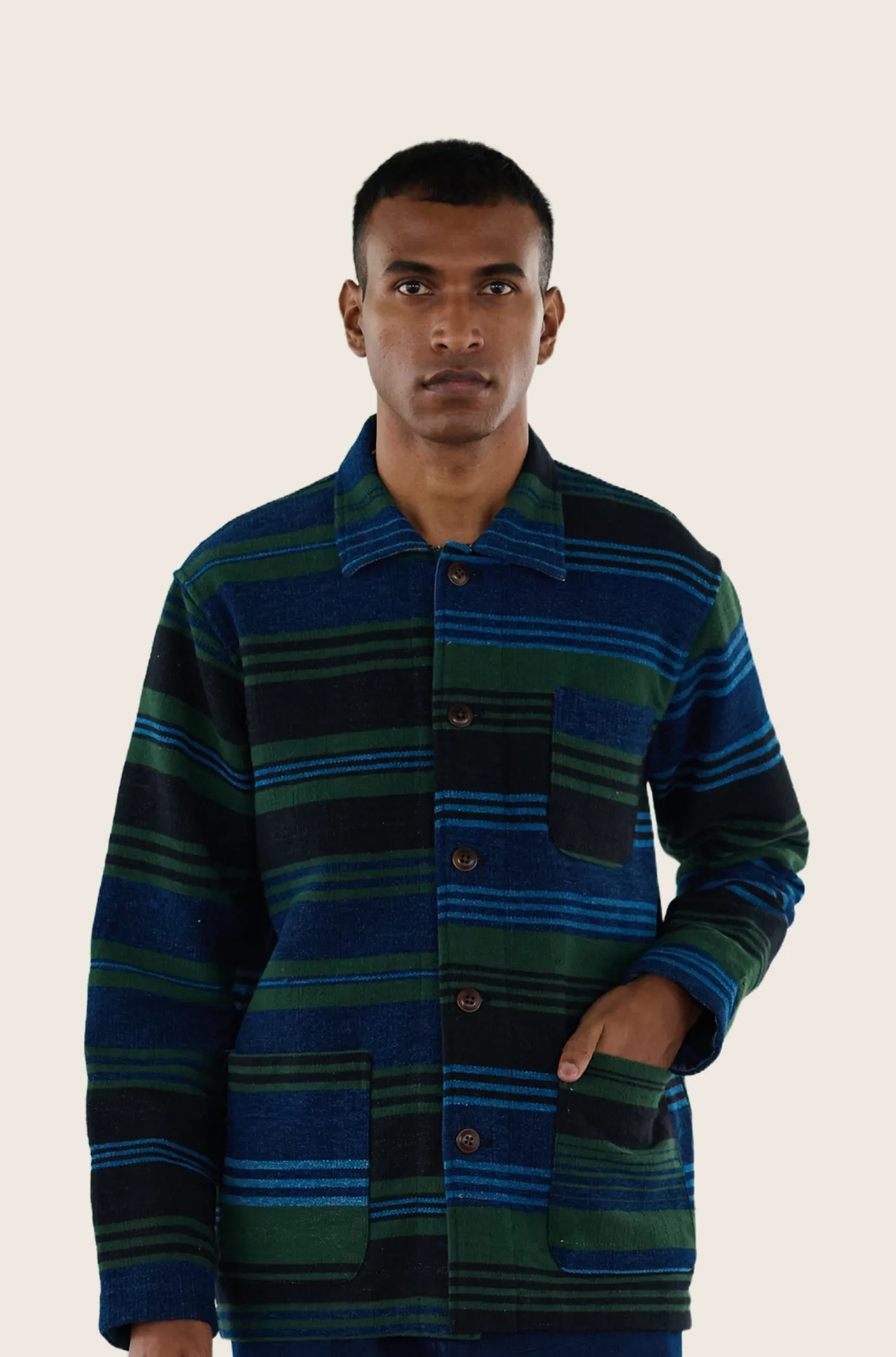N°140 Beach Mat Weave Jacket sold by Original Madras Trading Co product image thumbnail 2