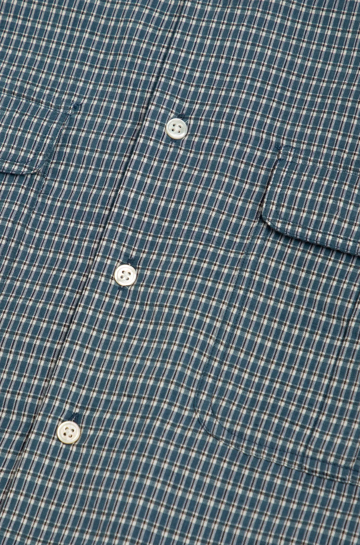 N°216 David Coggins x OMTC Fly Fishing Twin Stitched Collared Long Sleeve Shirt sold by Original Madras Trading Co product image thumbnail 3