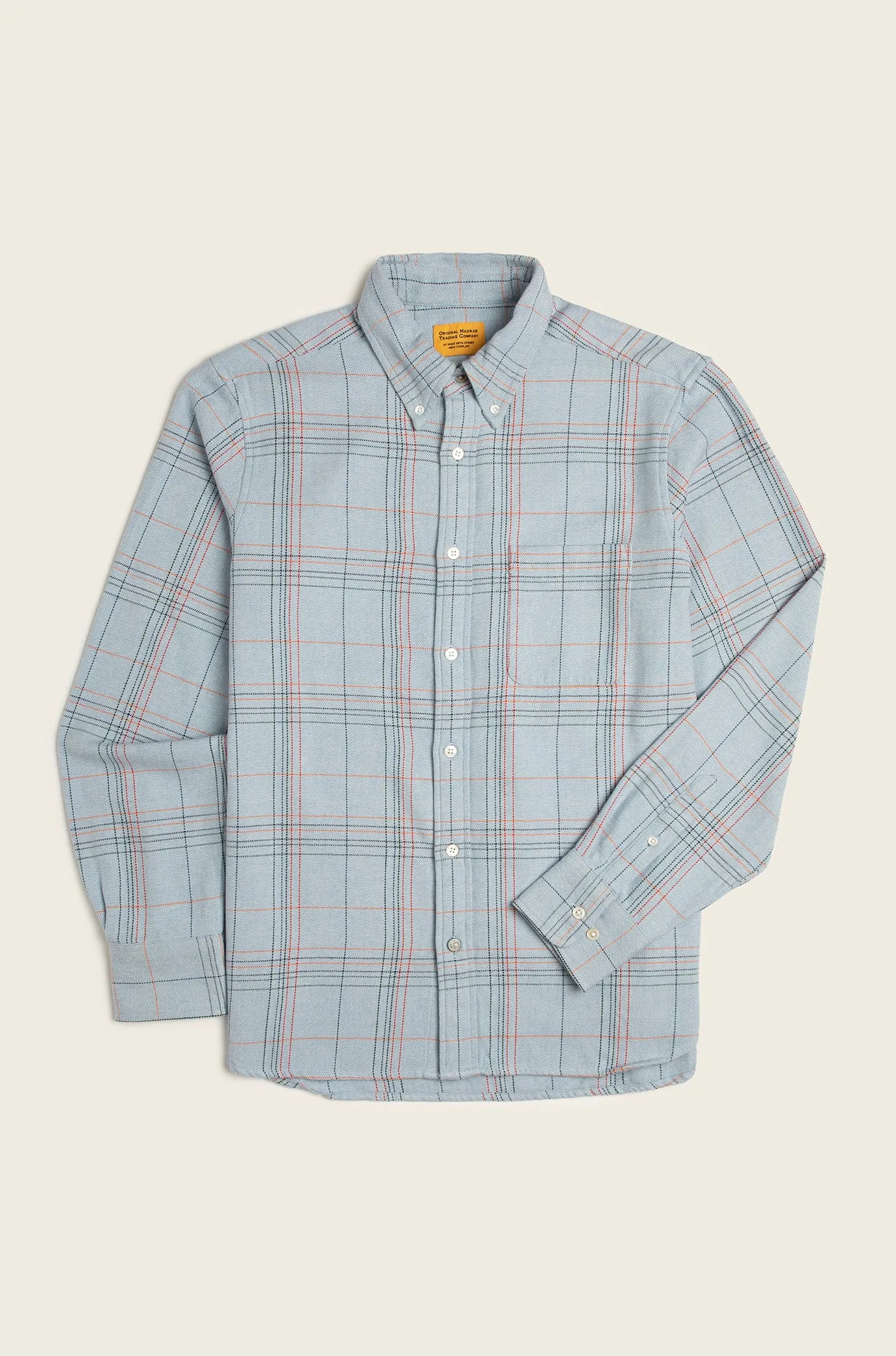 N°5 Classic Button Down Long Sleeve Shirt sold by Original Madras Trading Co