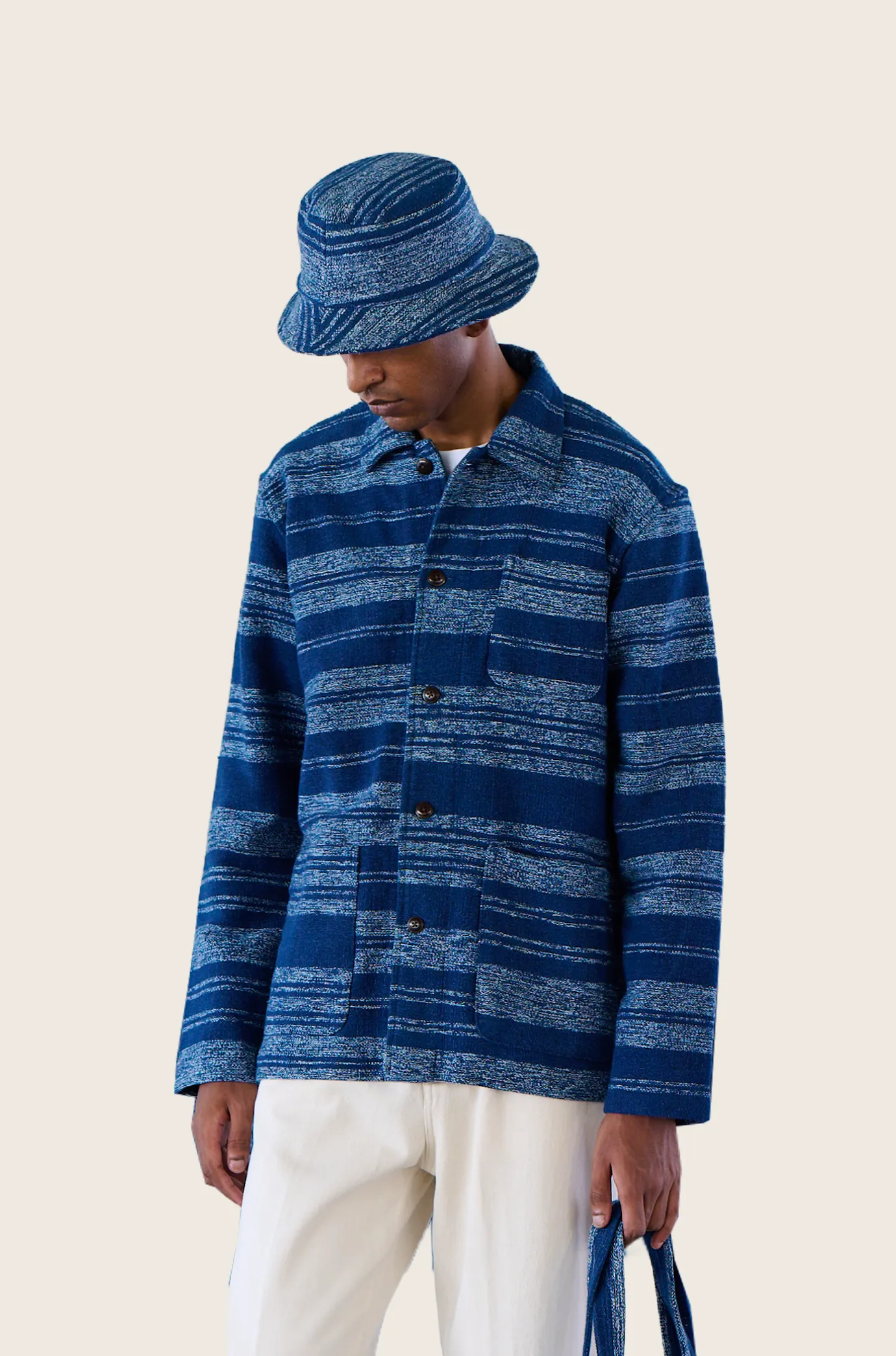 N°140 Beach Mat Weave Jacket sold by Original Madras Trading Co product image thumbnail 2