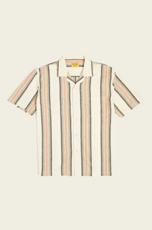 N°153 Lax Camp Collar Short Sleeve Shirt made by Original Madras Trading Co