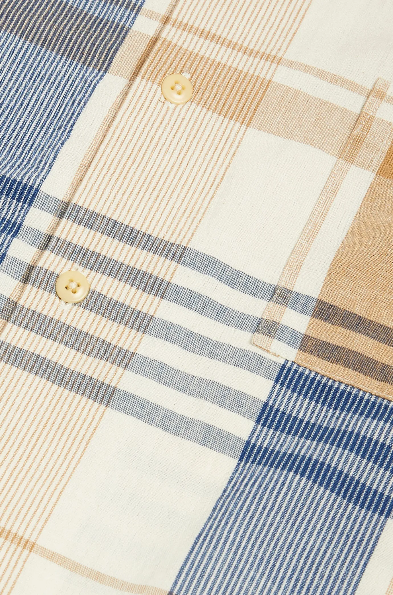 N°153 Lax Camp Collar Short Sleeve Shirt sold by Original Madras Trading Co product image thumbnail 5