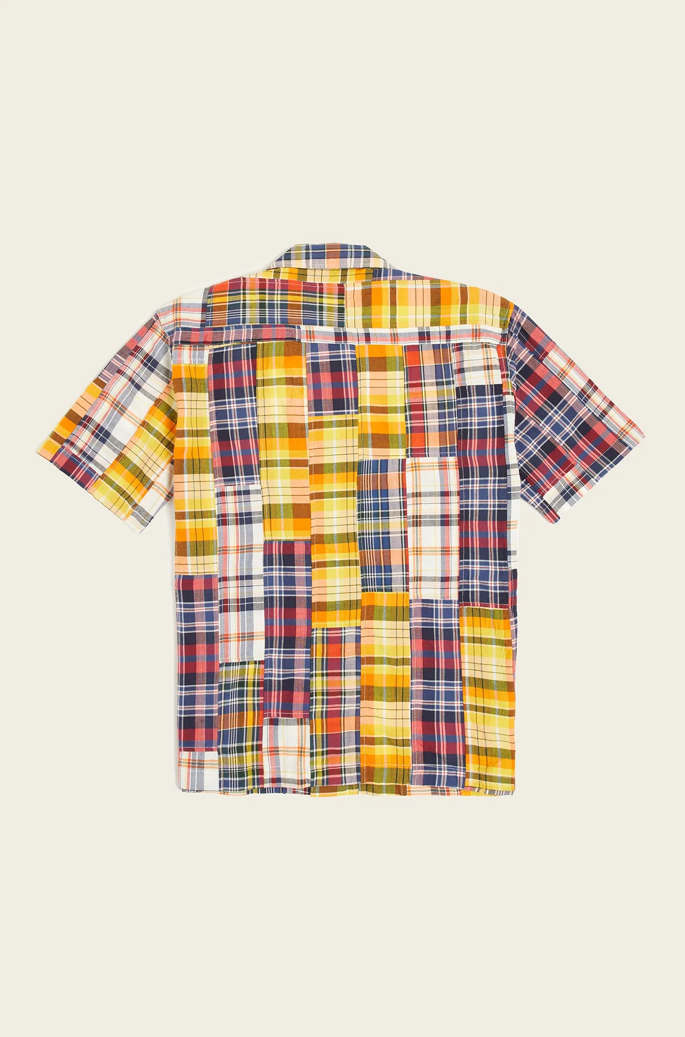 N°153 Lax Camp Collar Short Sleeve Shirt sold by Original Madras Trading Co product image thumbnail 4