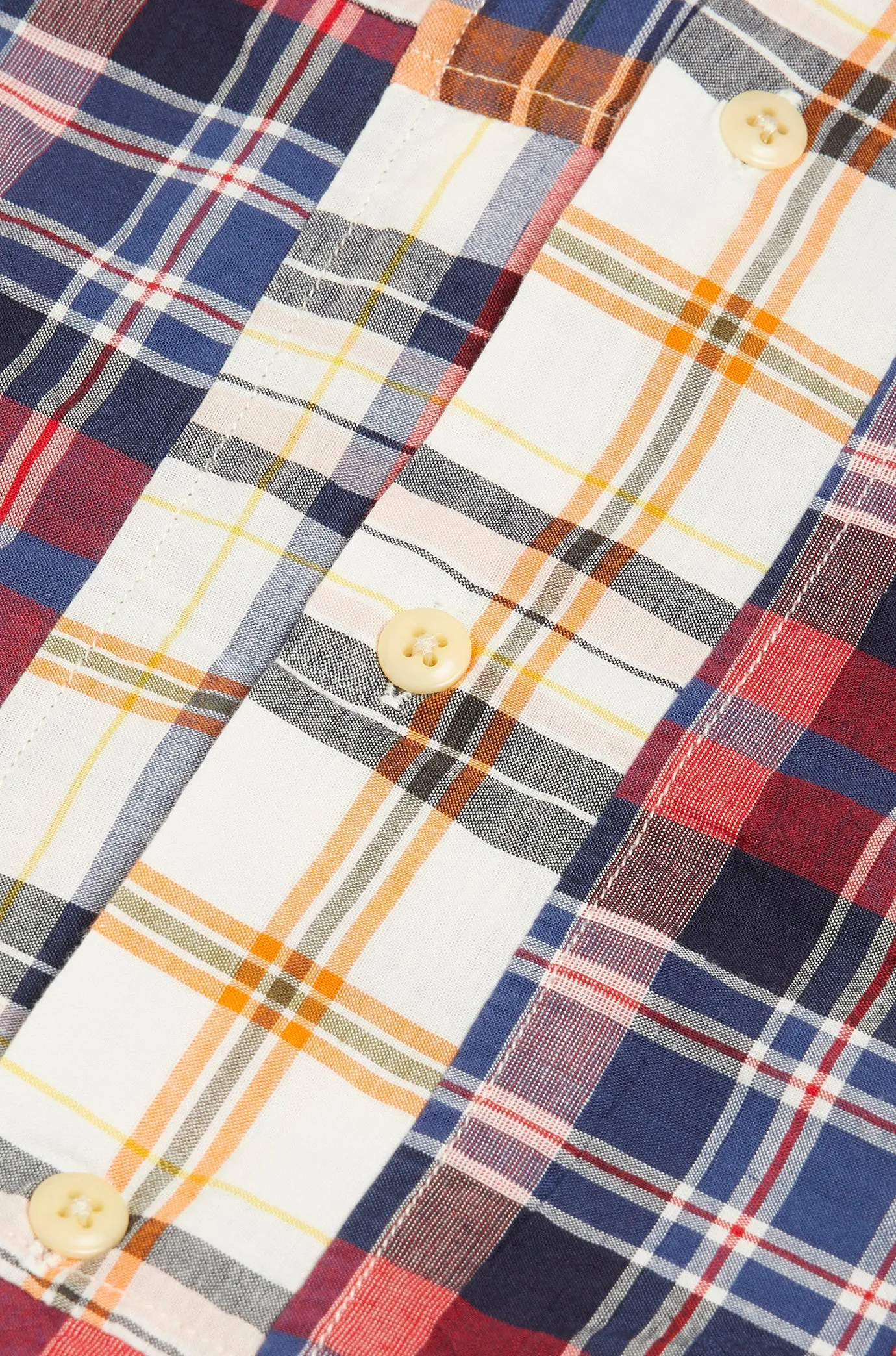 N°153 Lax Camp Collar Short Sleeve Shirt sold by Original Madras Trading Co product image thumbnail 5