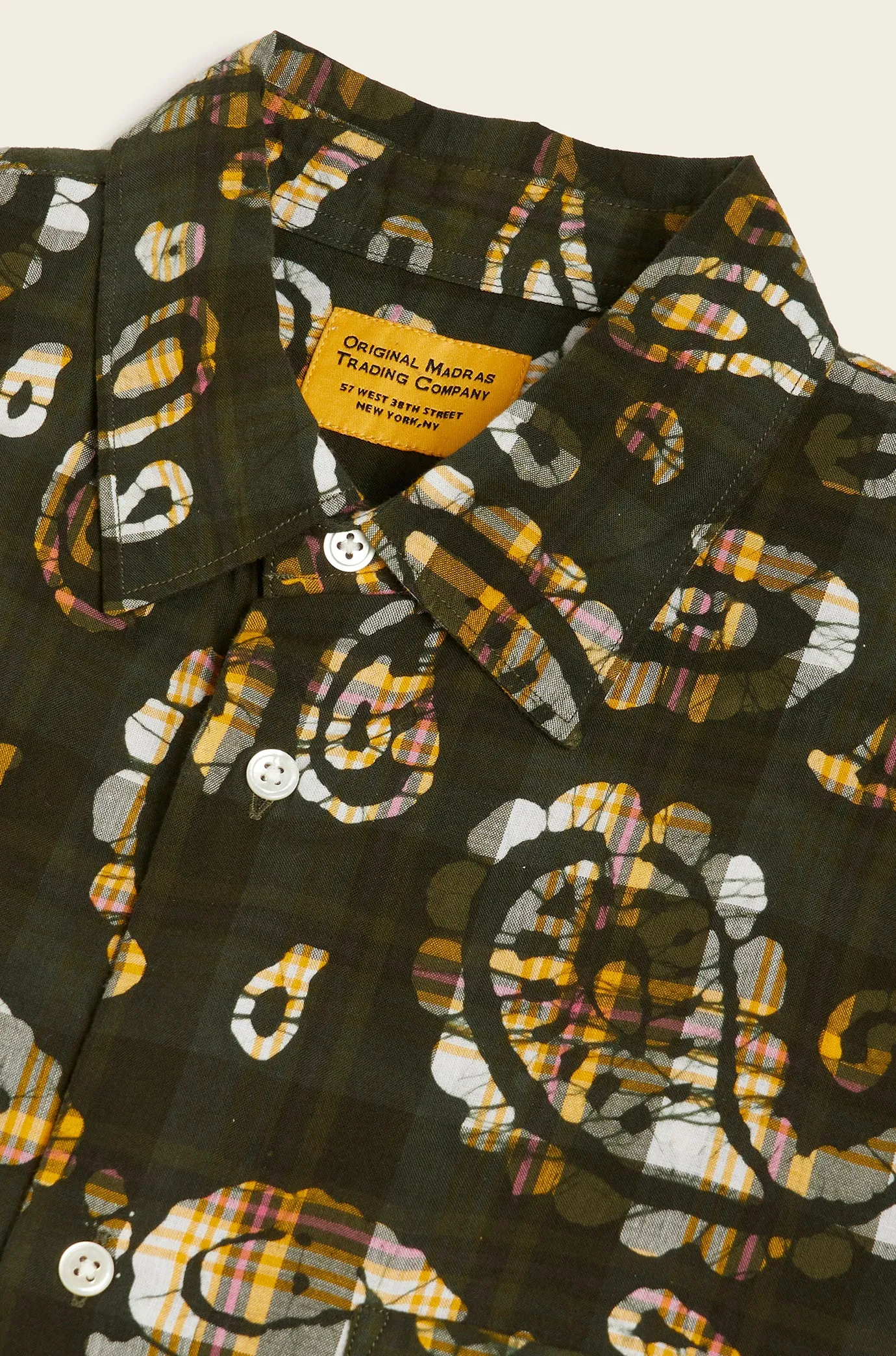 N°114 Lax Short Sleeve Shirt sold by Original Madras Trading Co product image thumbnail 2