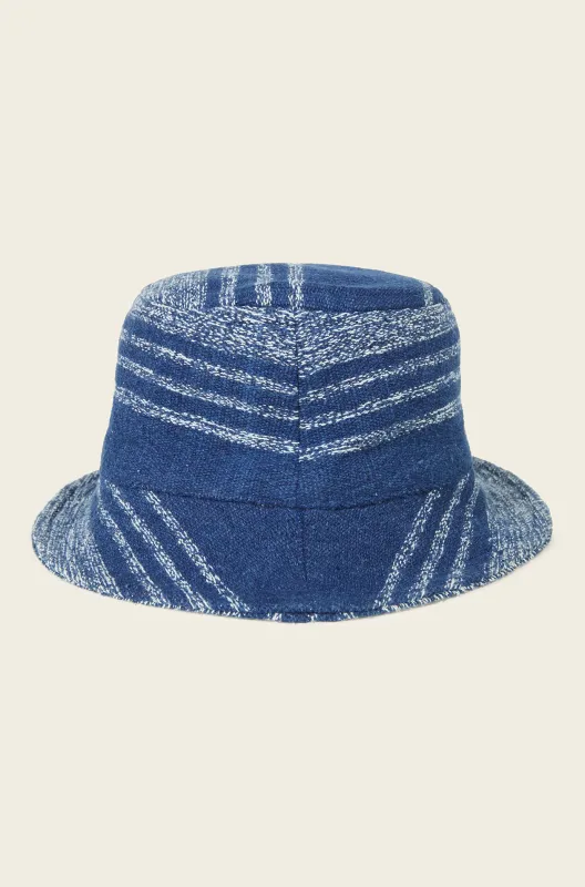 N°73 Beach Mat Multi Bucket Hat made by Original Madras Trading Co