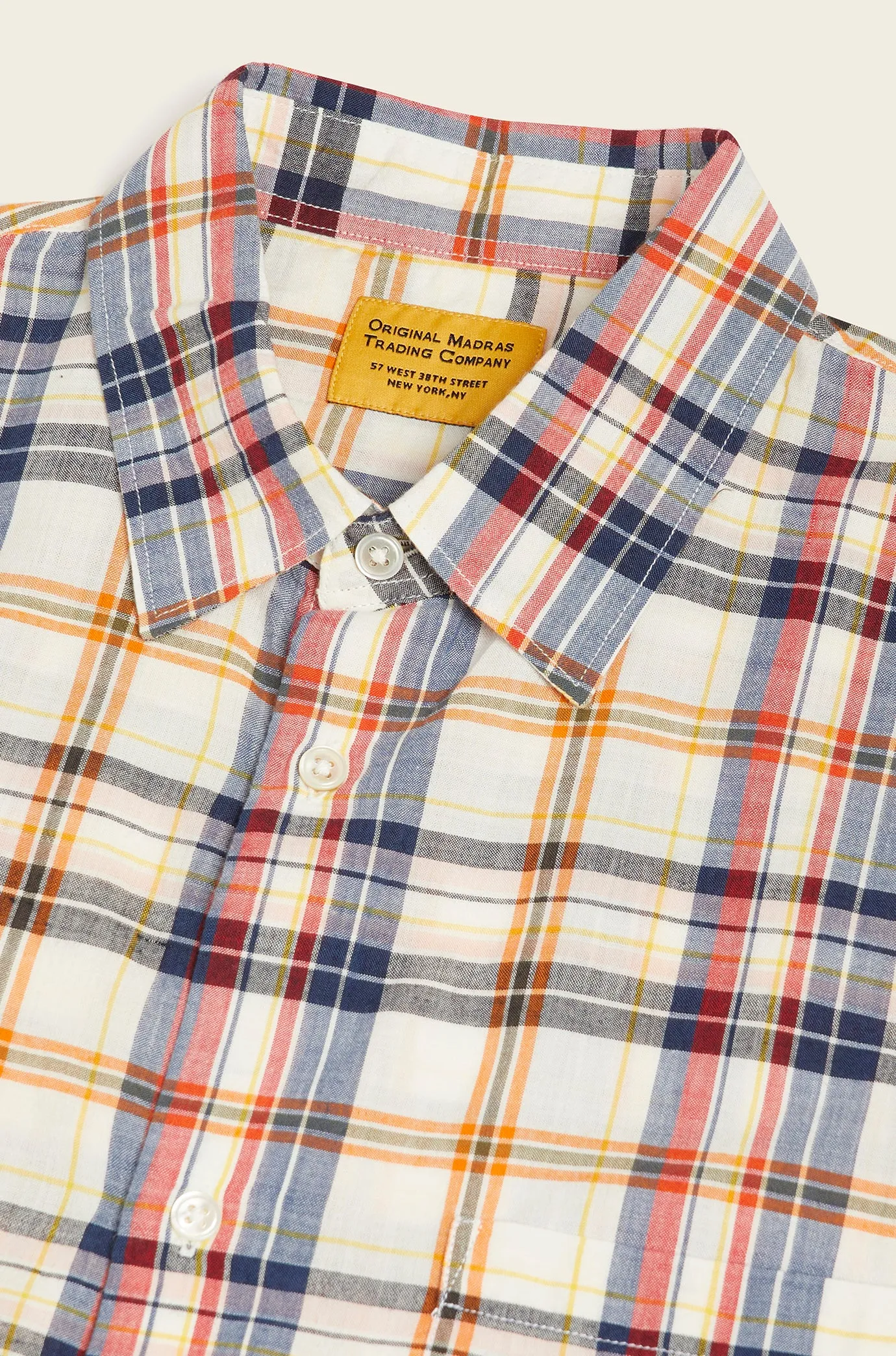 N°114 Lax Short Sleeve Shirt sold by Original Madras Trading Co product image thumbnail 2