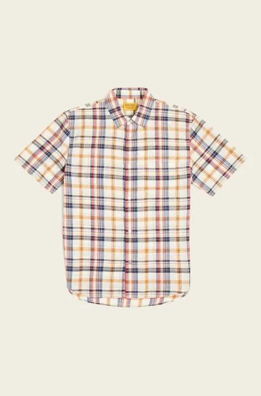 N°114 Lax Short Sleeve Shirt made by Original Madras Trading Co