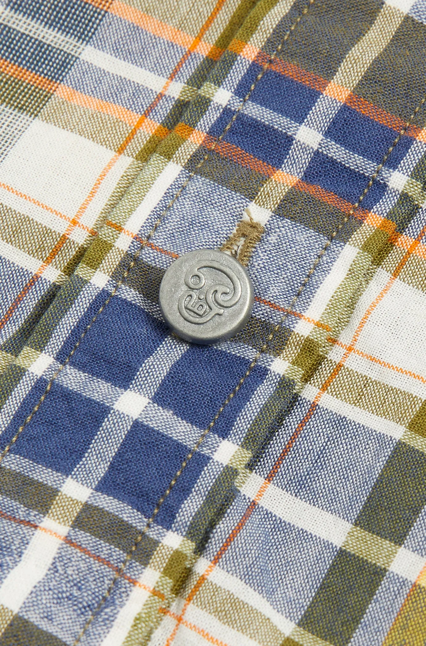 N°6 Classic Button Down Collar Short Sleeve Shirt sold by Original Madras Trading Co product image thumbnail 5