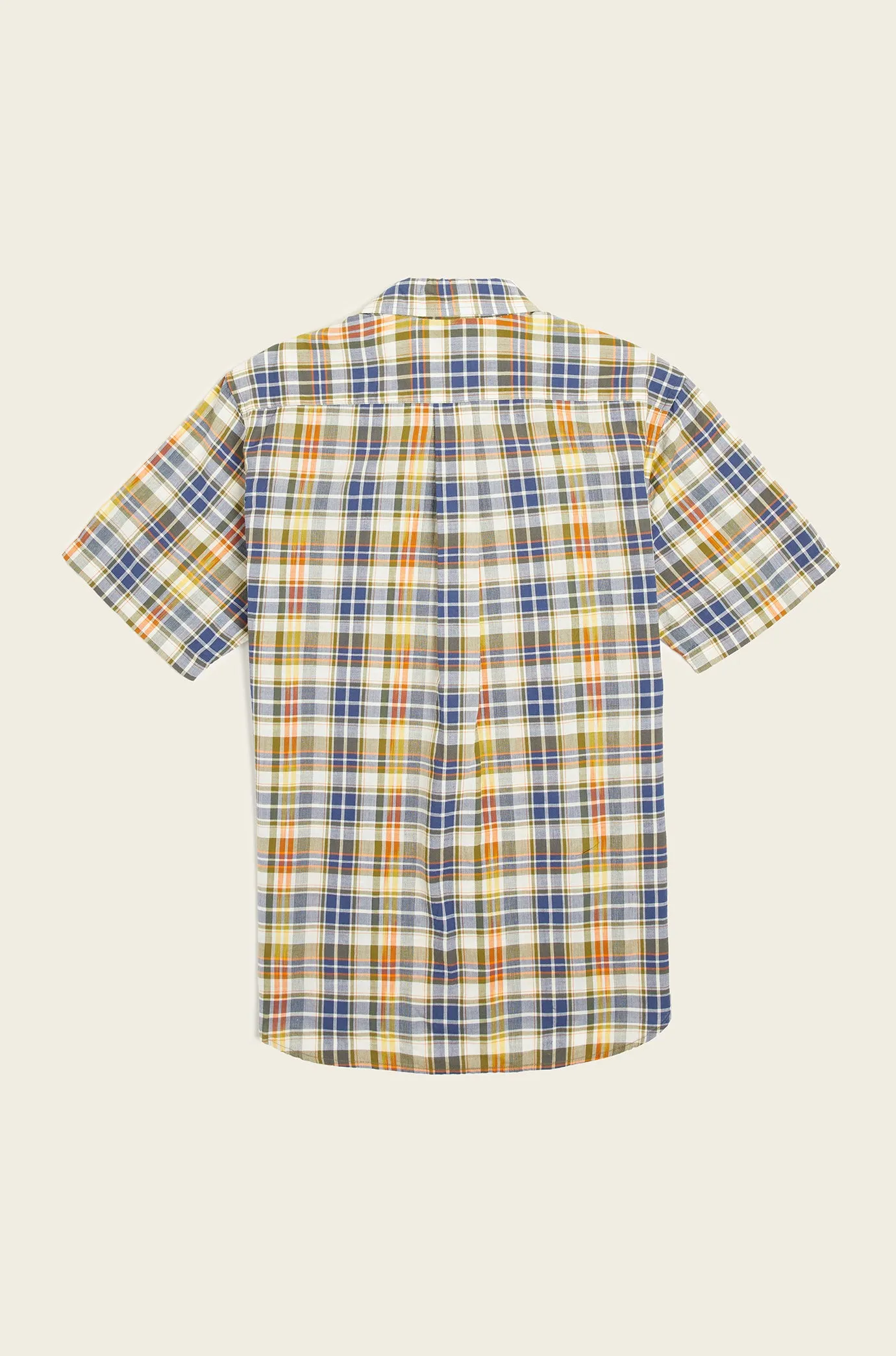 N°6 Classic Button Down Collar Short Sleeve Shirt sold by Original Madras Trading Co product image thumbnail 3