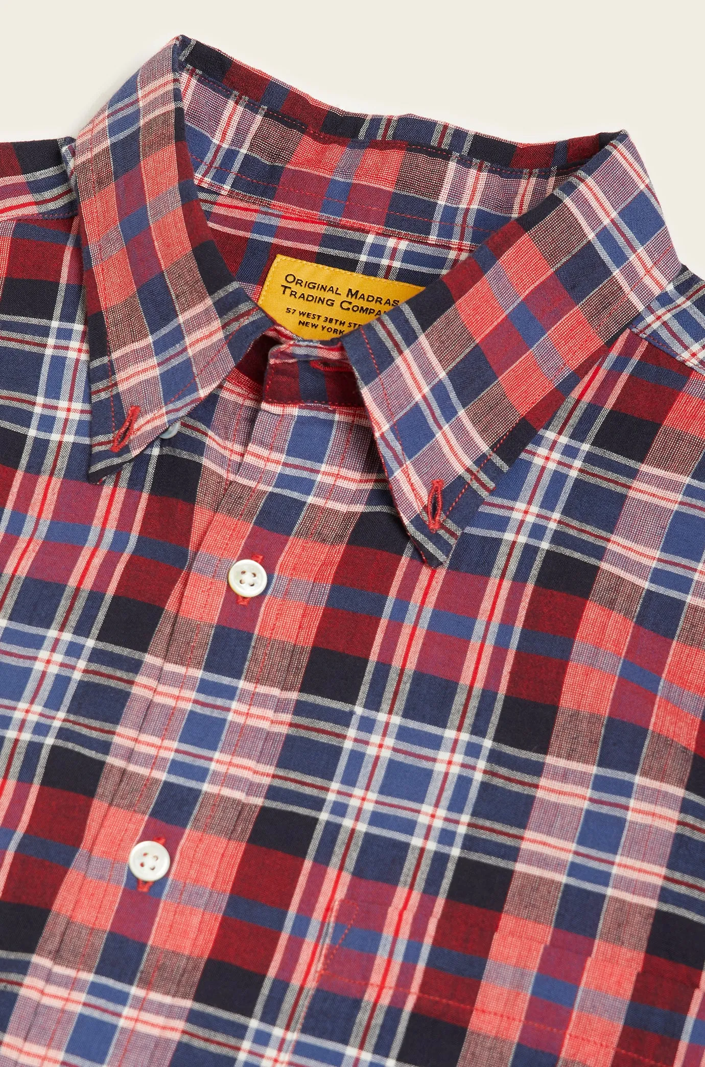 N°5 Classic Button Down Long Sleeve Shirt sold by Original Madras Trading Co product image thumbnail 3