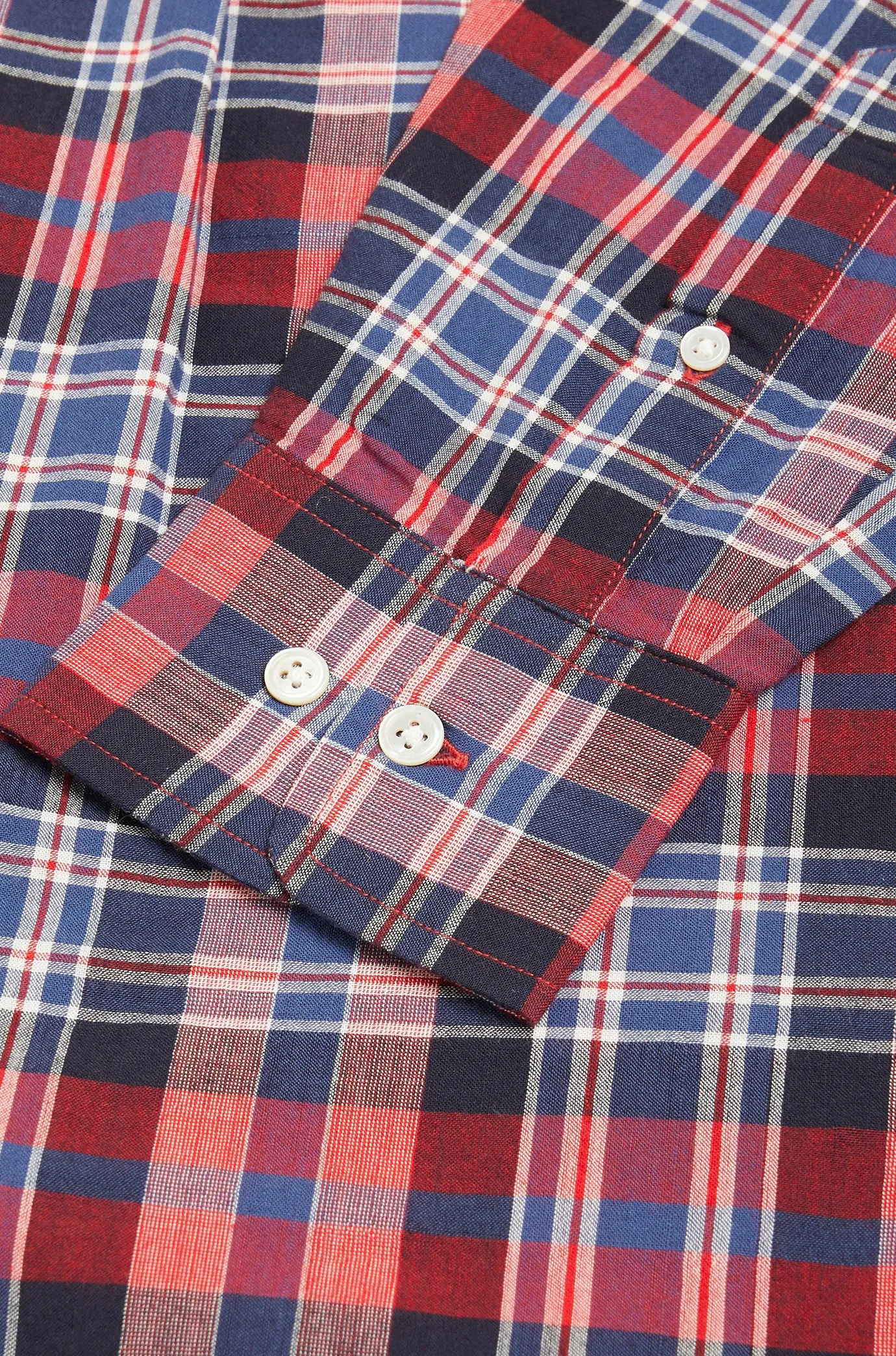 N°5 Classic Button Down Long Sleeve Shirt sold by Original Madras Trading Co product image thumbnail 5