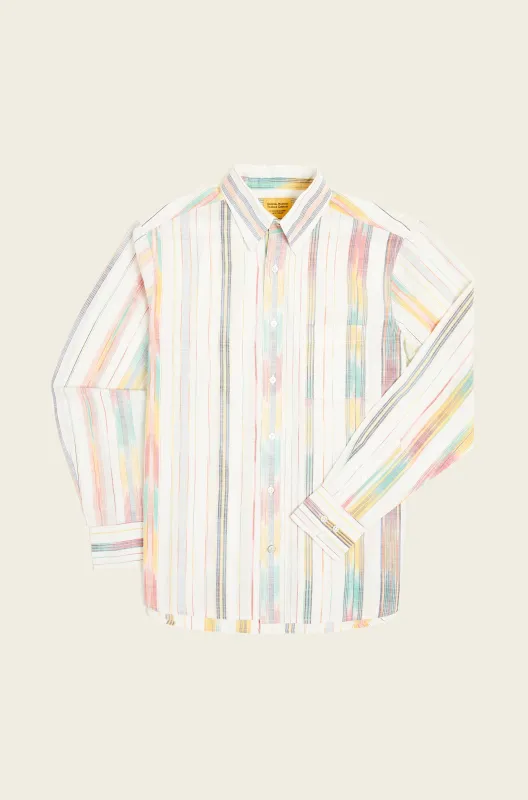 N°5 Classic Button Down Long Sleeve Shirt made by Original Madras Trading Co
