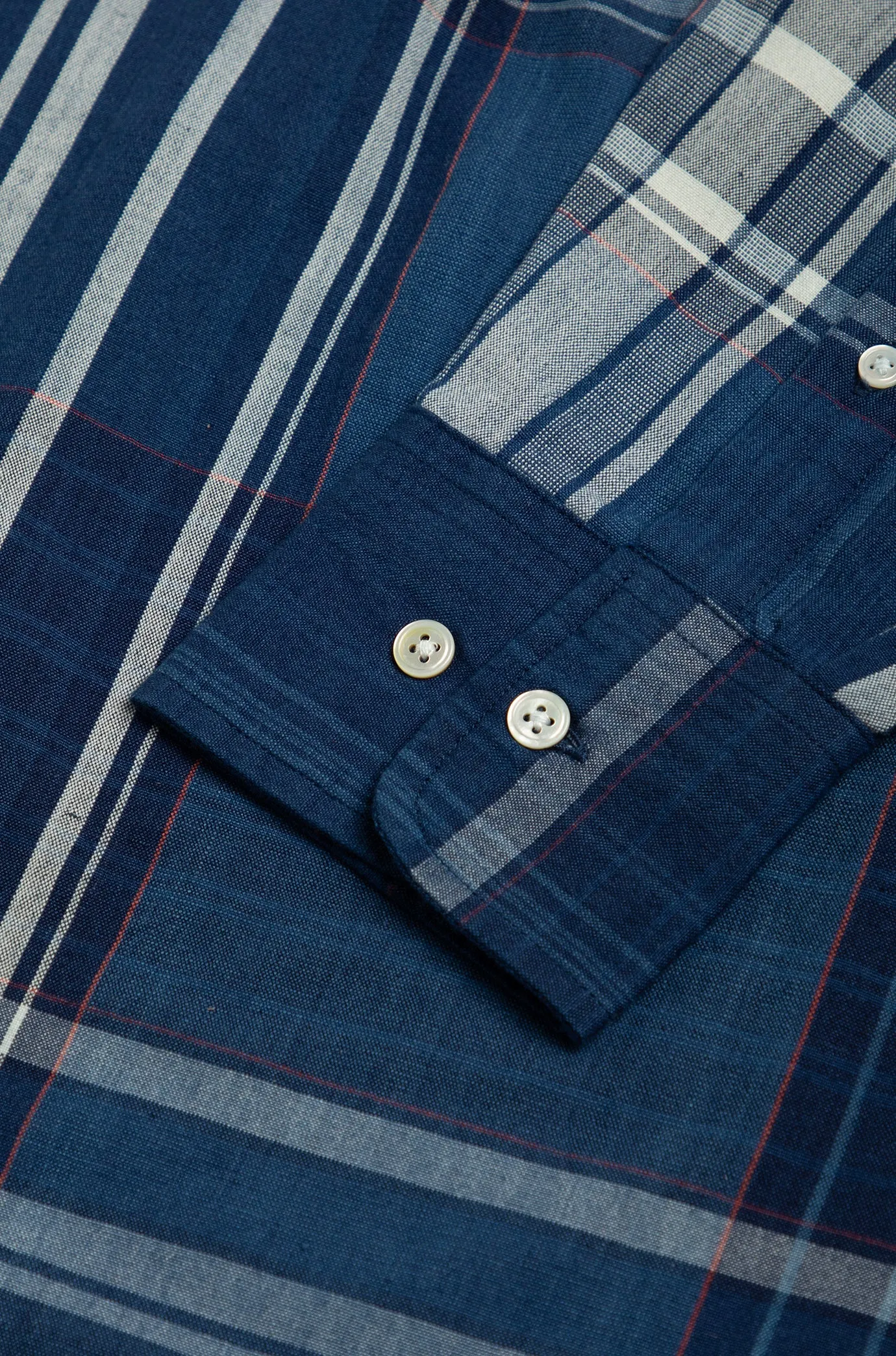N°5 Classic Button Down Long Sleeve Shirt sold by Original Madras Trading Co product image thumbnail 5