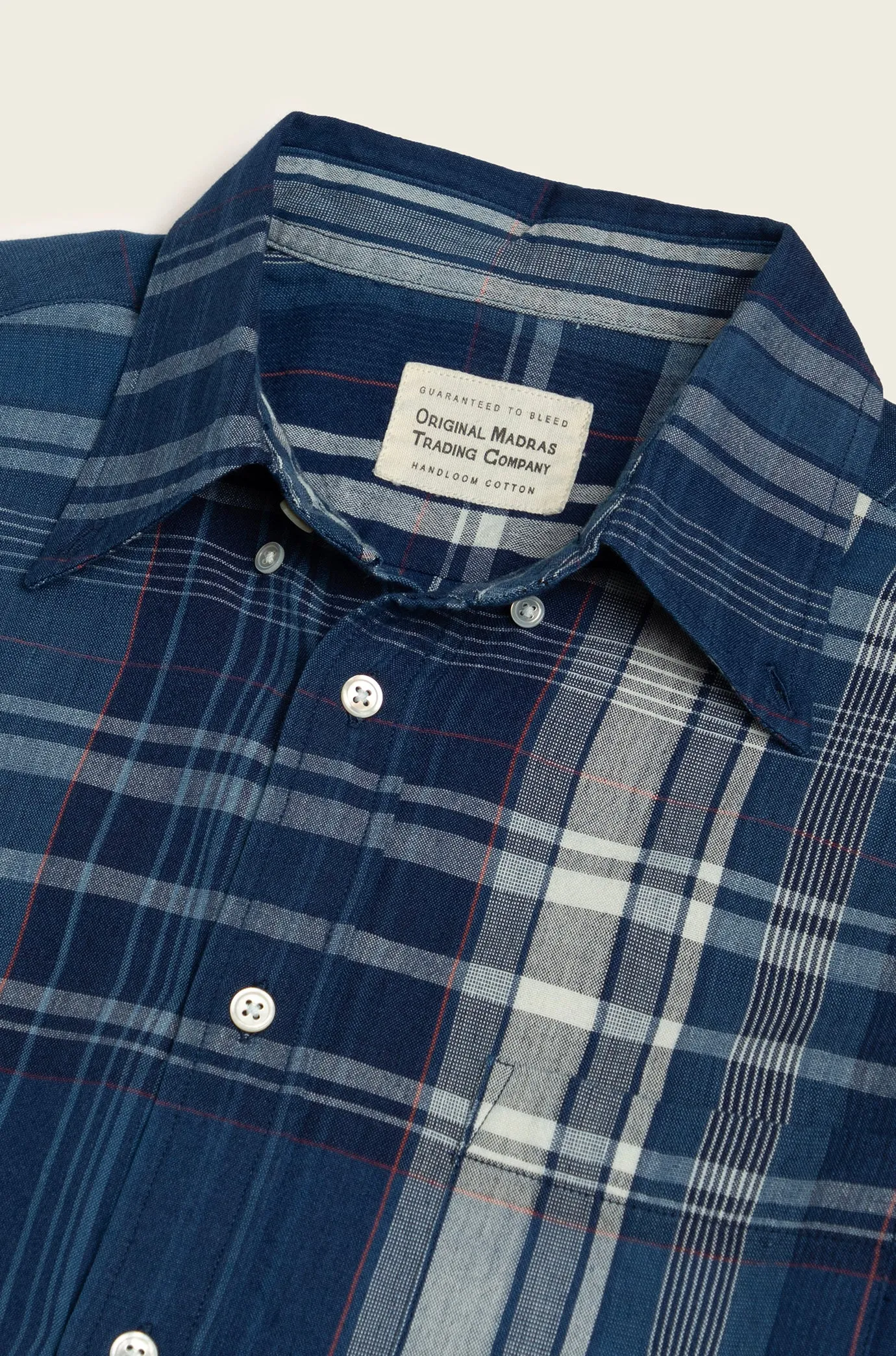 N°5 Classic Button Down Long Sleeve Shirt sold by Original Madras Trading Co product image thumbnail 2