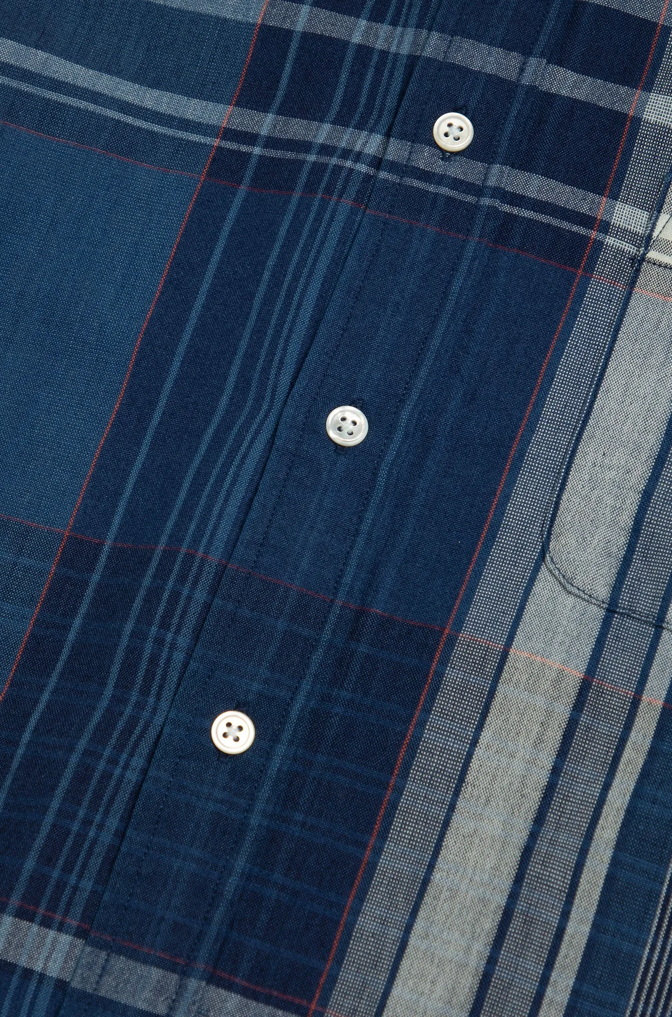 N°5 Classic Button Down Long Sleeve Shirt sold by Original Madras Trading Co product image thumbnail 3