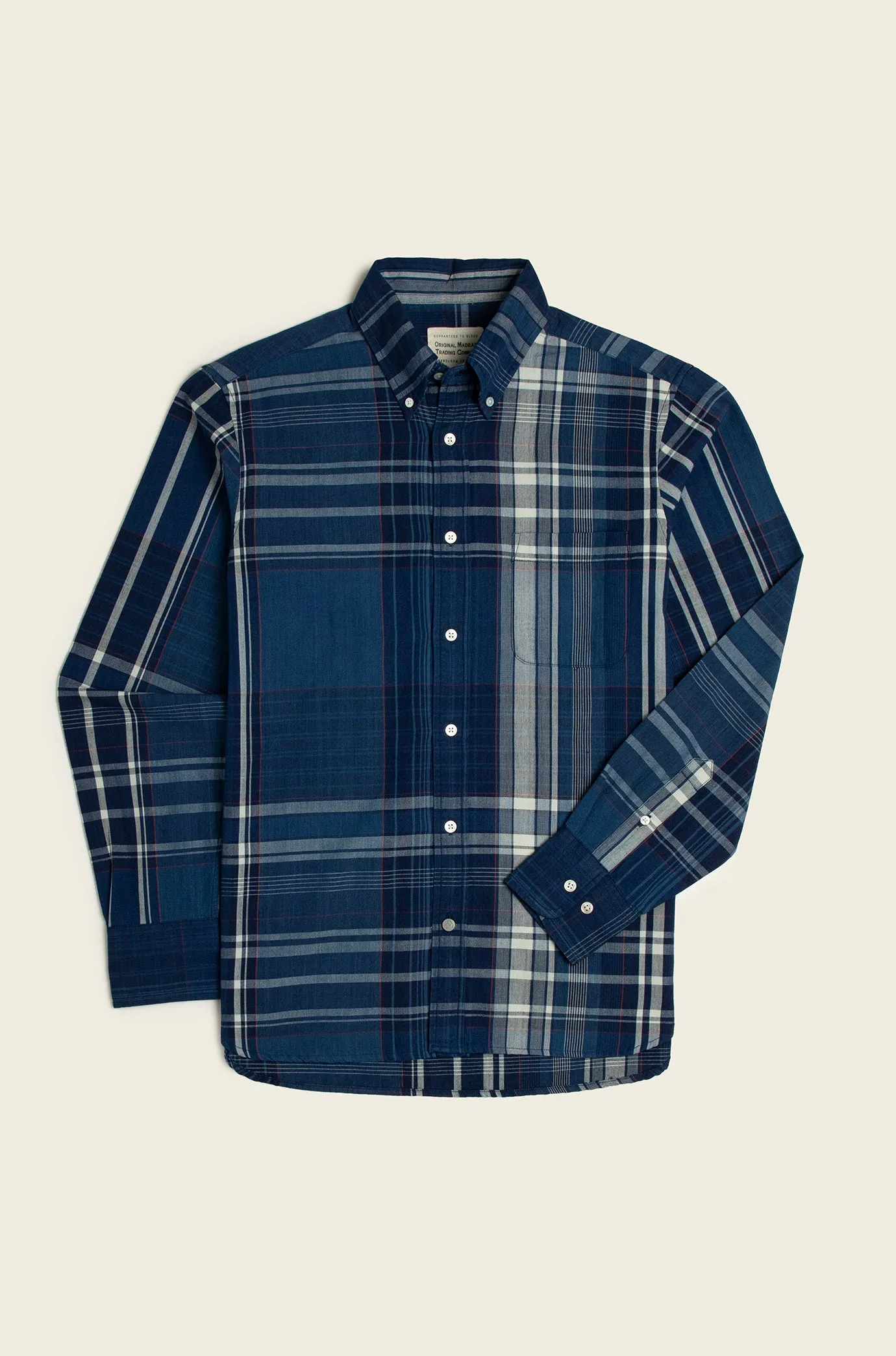 N°5 Classic Button Down Long Sleeve Shirt sold by Original Madras Trading Co