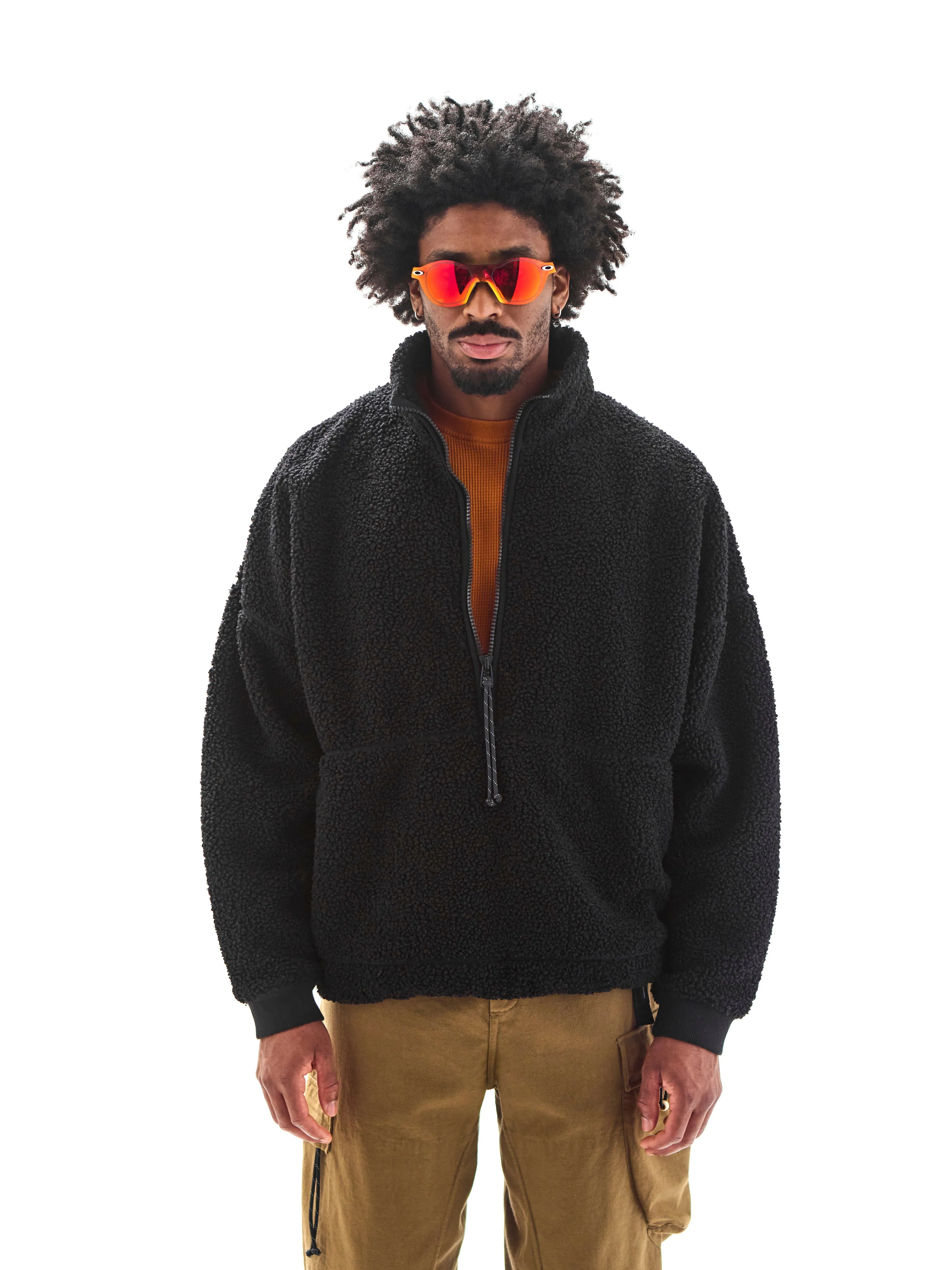 MS-119PA P_Article Half Zip Pull Over sold by Earth Studies product image thumbnail 3