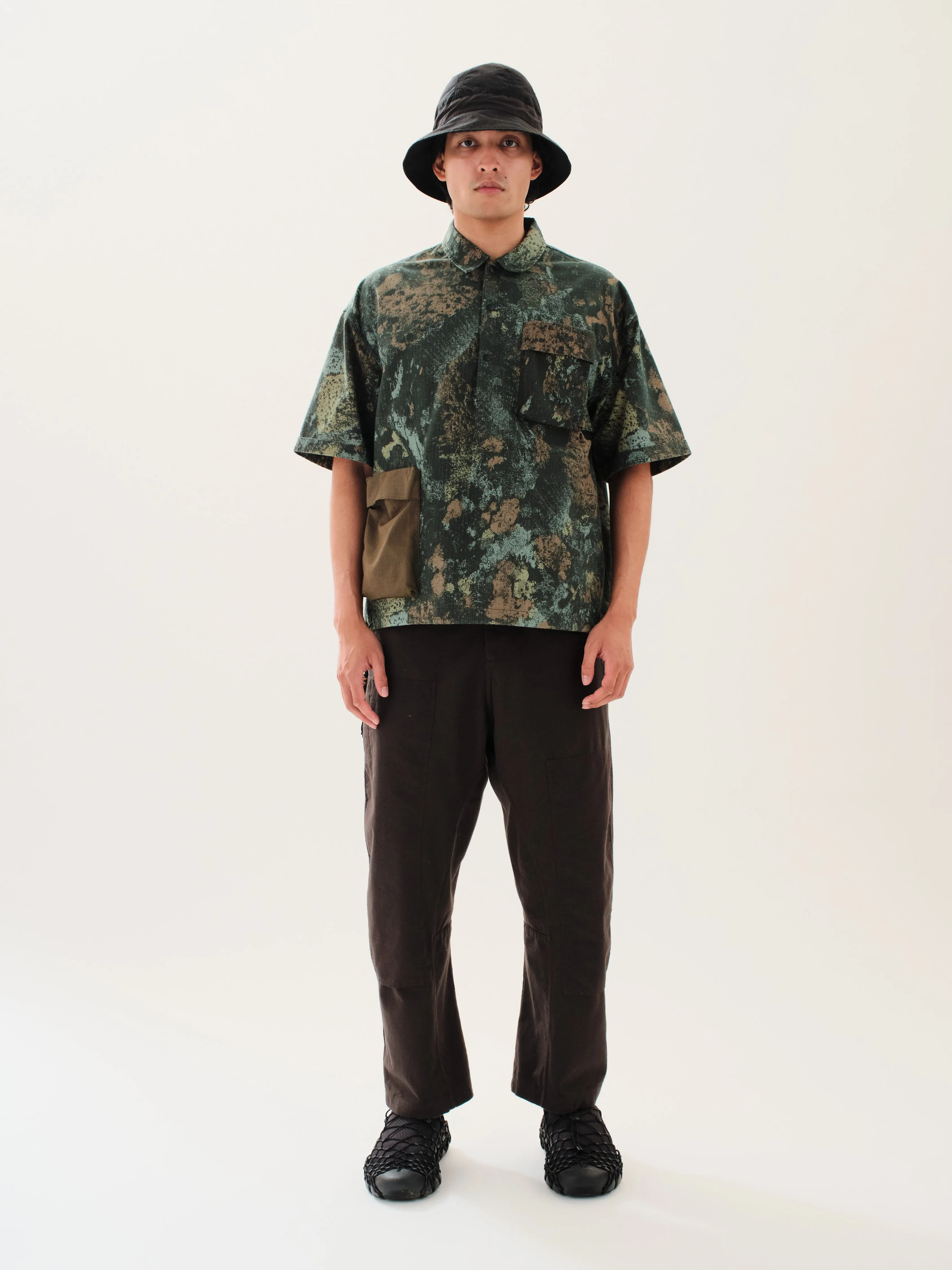 MS-124 Block Shirt sold by Earth Studies product image thumbnail 3