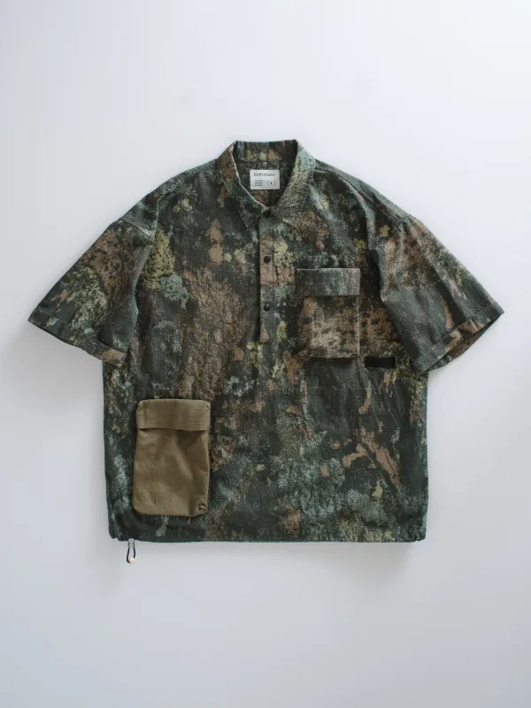 MS-124 Block Shirt made by Earth Studies