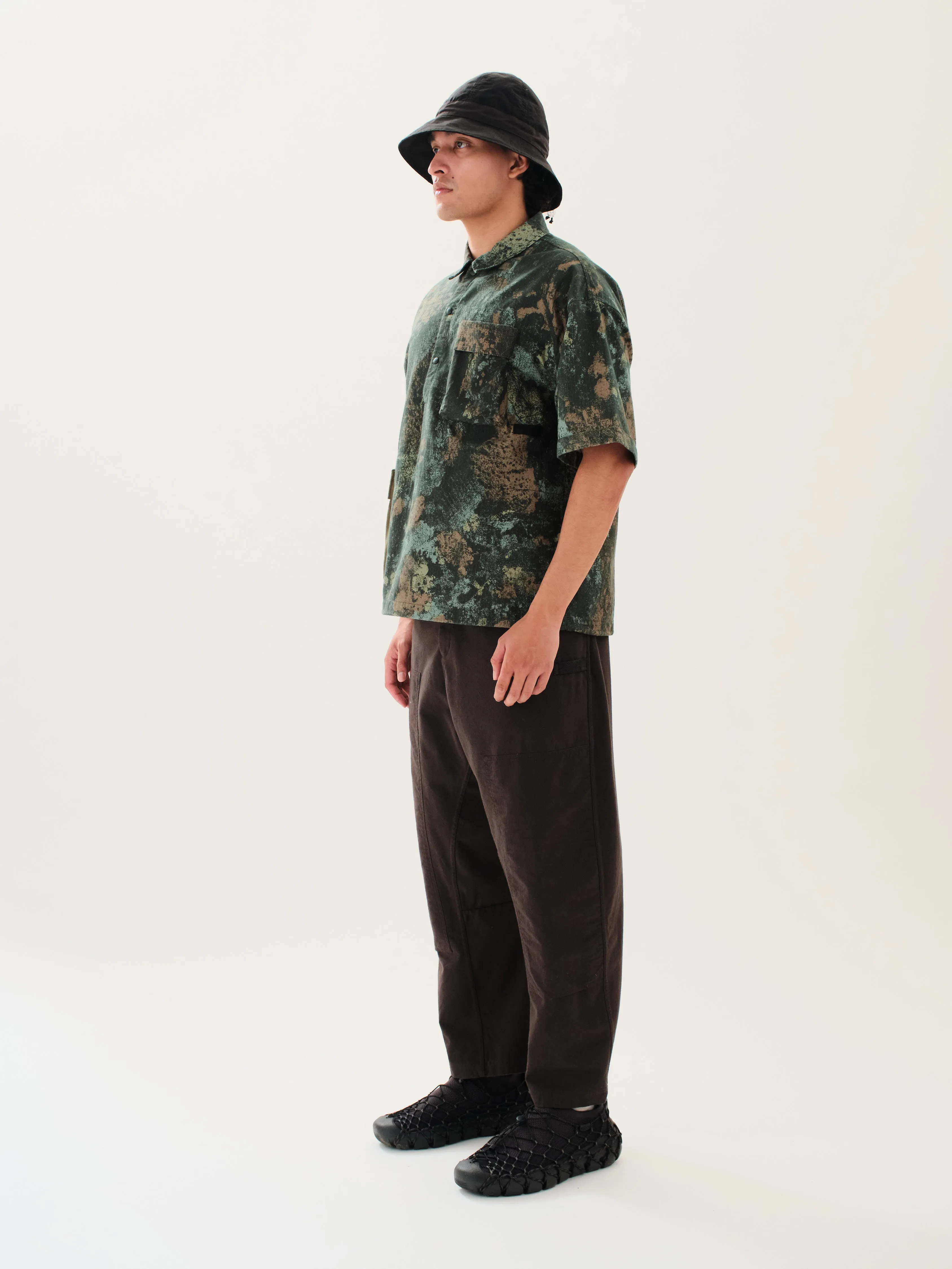 MS-124 Block Shirt sold by Earth Studies product image thumbnail 4
