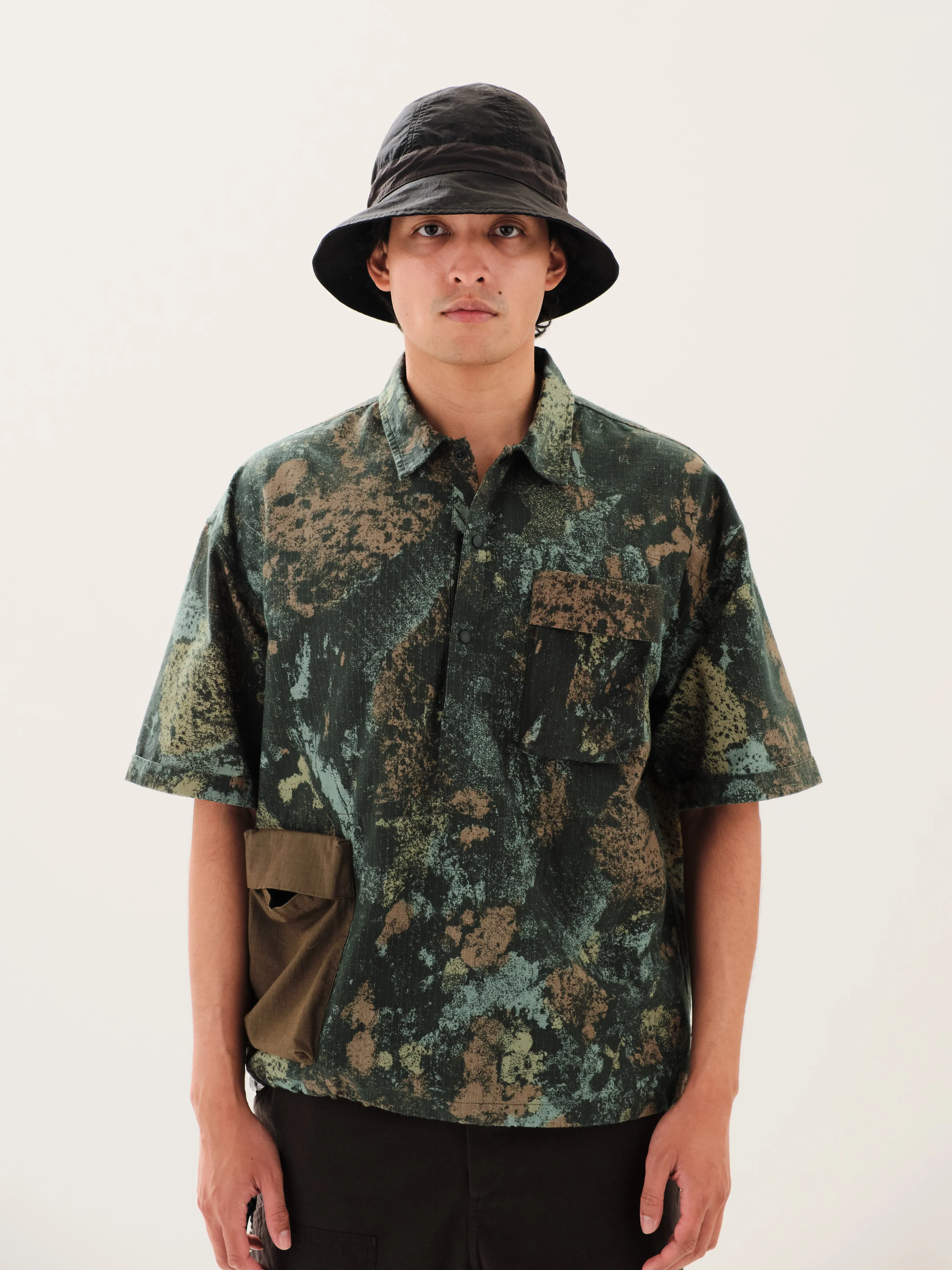 MS-124 Block Shirt sold by Earth Studies product image thumbnail 2