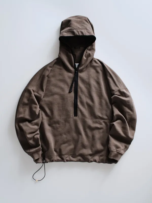MS-115 H.A.B. Half Zip Hoodie made by Earth Studies