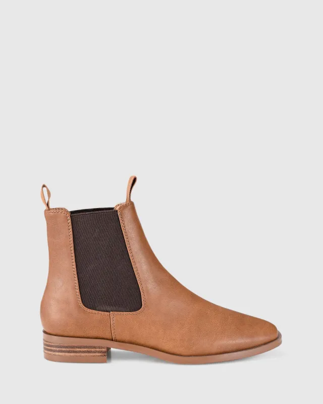 Harper Boots - Tan Softee sold by Esther & Co