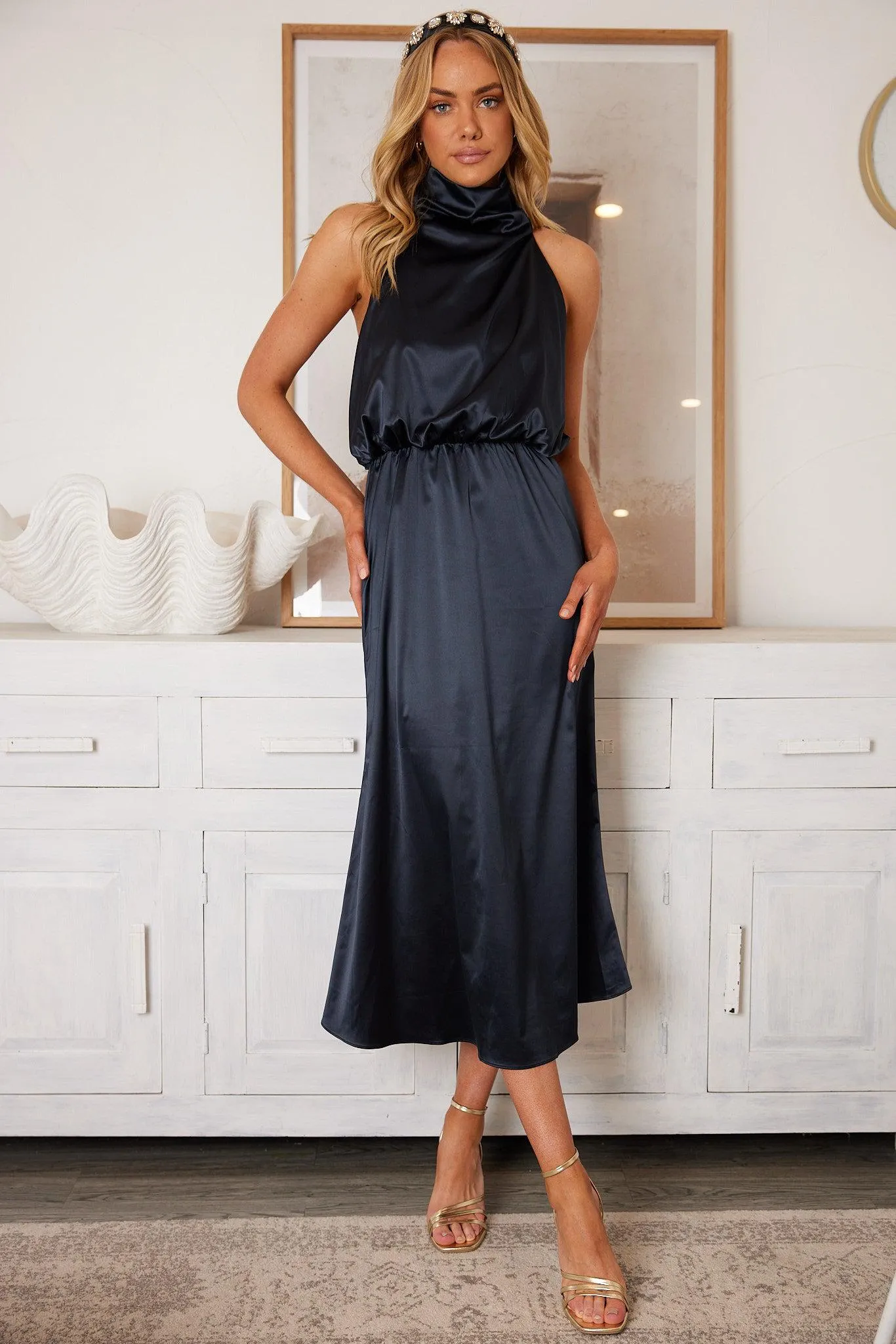 Martine Dress - Black sold by Esther & Co