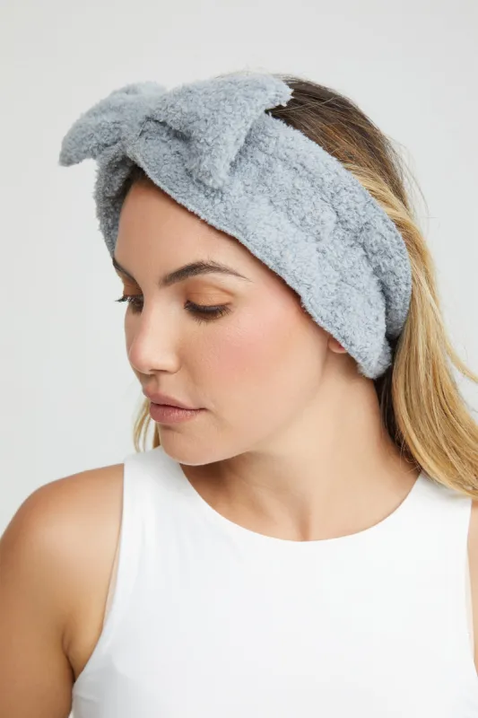 Esther Supersoft Headband - Grey sold by Esther & Co