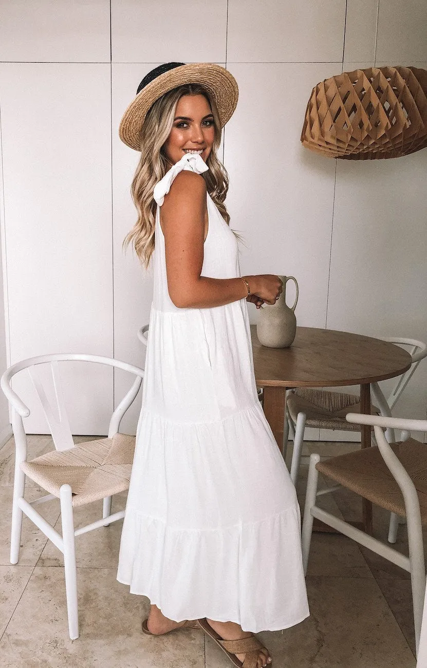 Lydia Dress - White sold by Esther & Co product image thumbnail 3