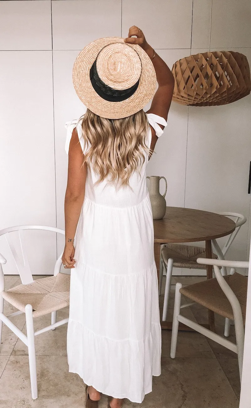 Lydia Dress - White sold by Esther & Co product image thumbnail 2