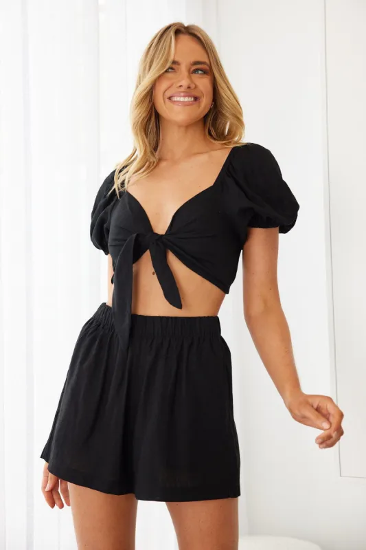 Divinia Top - Black sold by Esther & Co