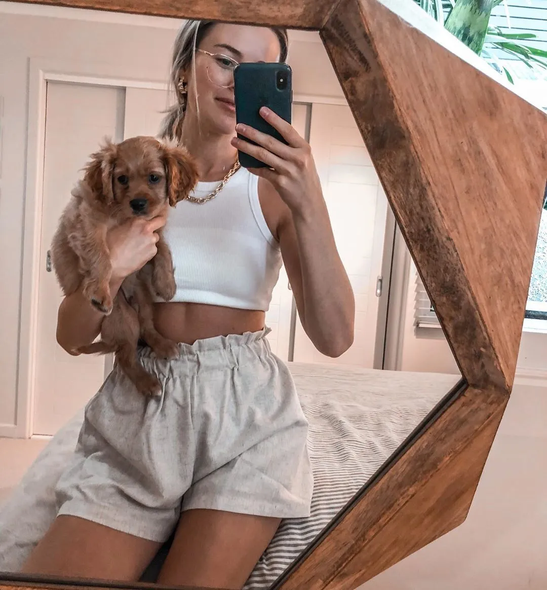 Essential Crop - White sold by Esther & Co