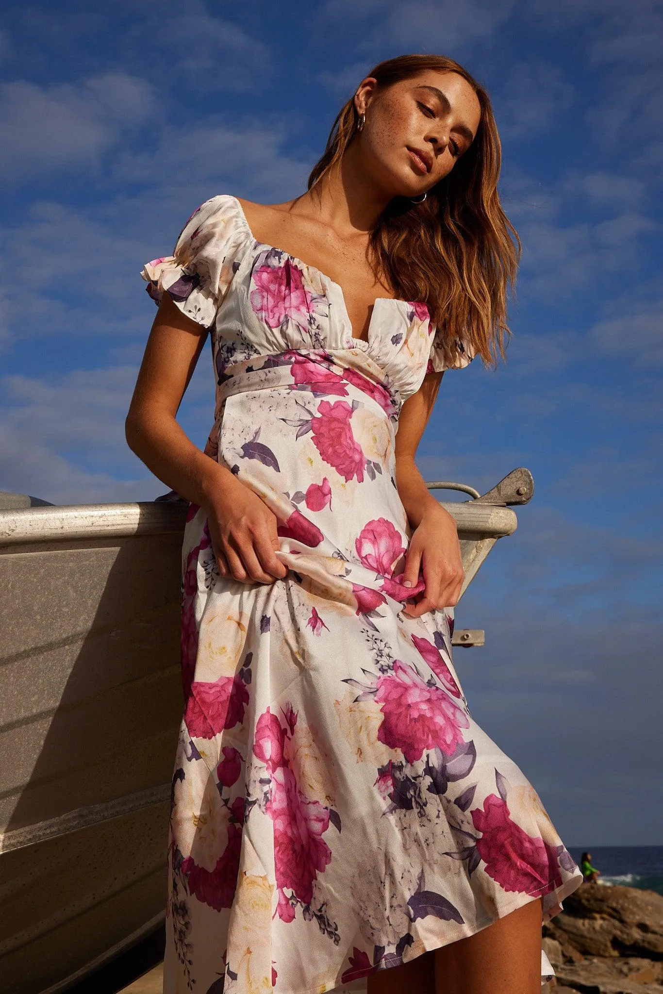Darshelle Dress - Pink Floral sold by Esther & Co product image thumbnail 5