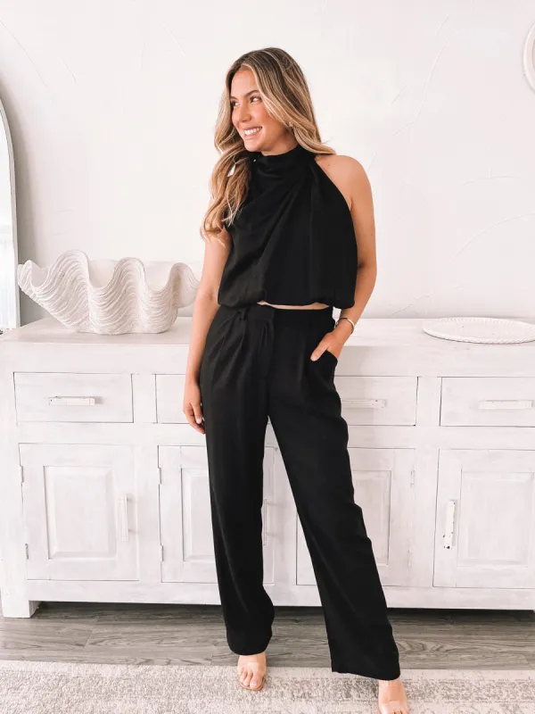Lylia Pants - Black sold by Esther & Co