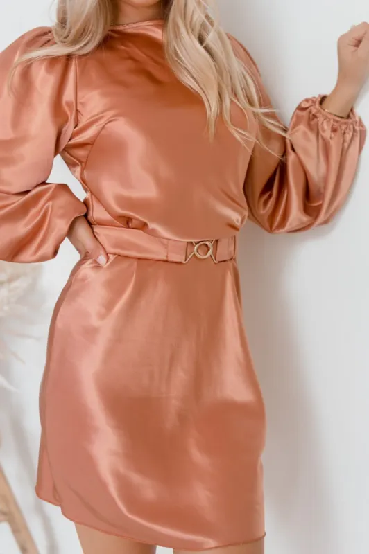 Tonneli Dress - Rust sold by Esther & Co